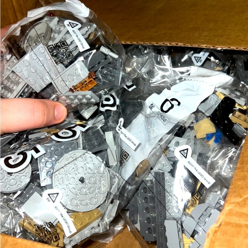 One bag opened never used